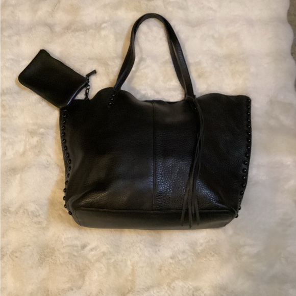 Rebecca Minkoff Black Tote with Whipstitch Detail - Picture 7 of 7
